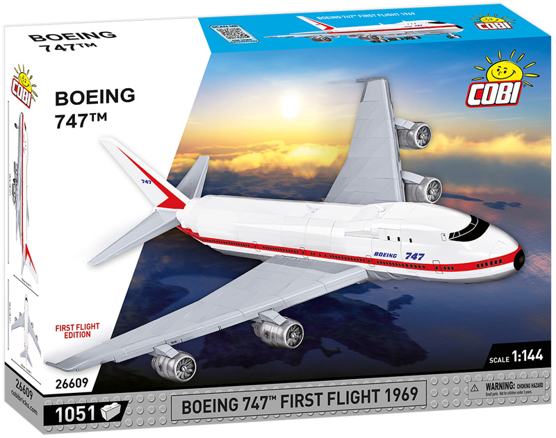 COBI Boeing 747 First Flight Edition 26609 Box