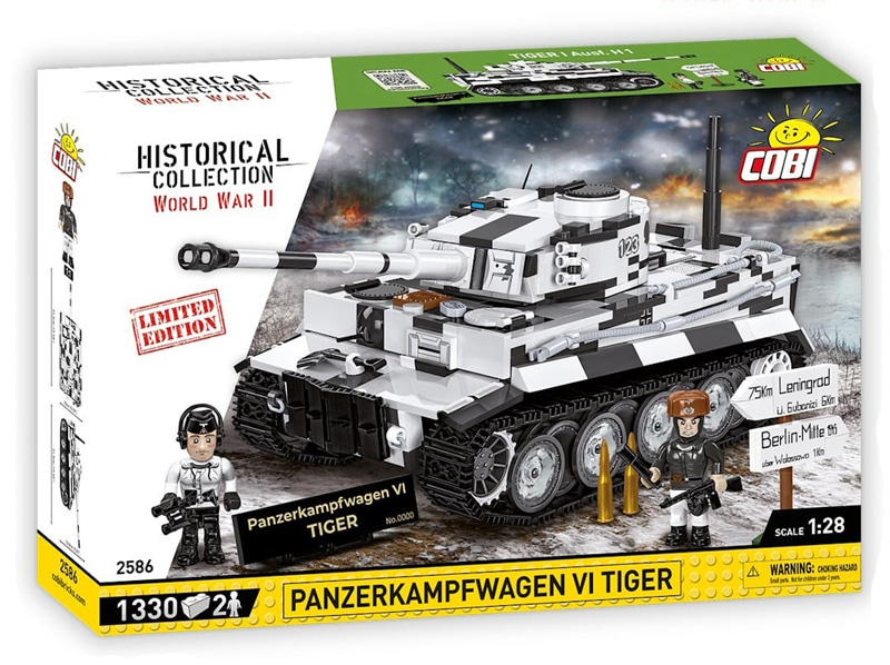 COBI 2586 Limited Edition Panzer VI Tiger Box Front