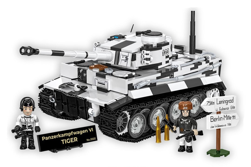 COBI 2586 Limited Edition Panzer VI Tiger Set komplett