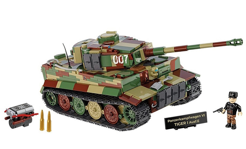 COBI 2587 Panzer VI Tiger I Ausf. E No 007 Wittman Panzer