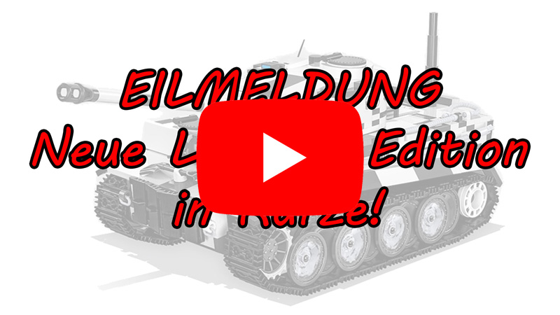 COBI 2586 Limited Edition Panzer VI Tiger als Videonews schauen