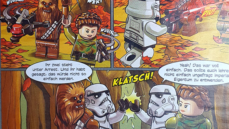 LEGO Star Wars Magazin 107 Comic