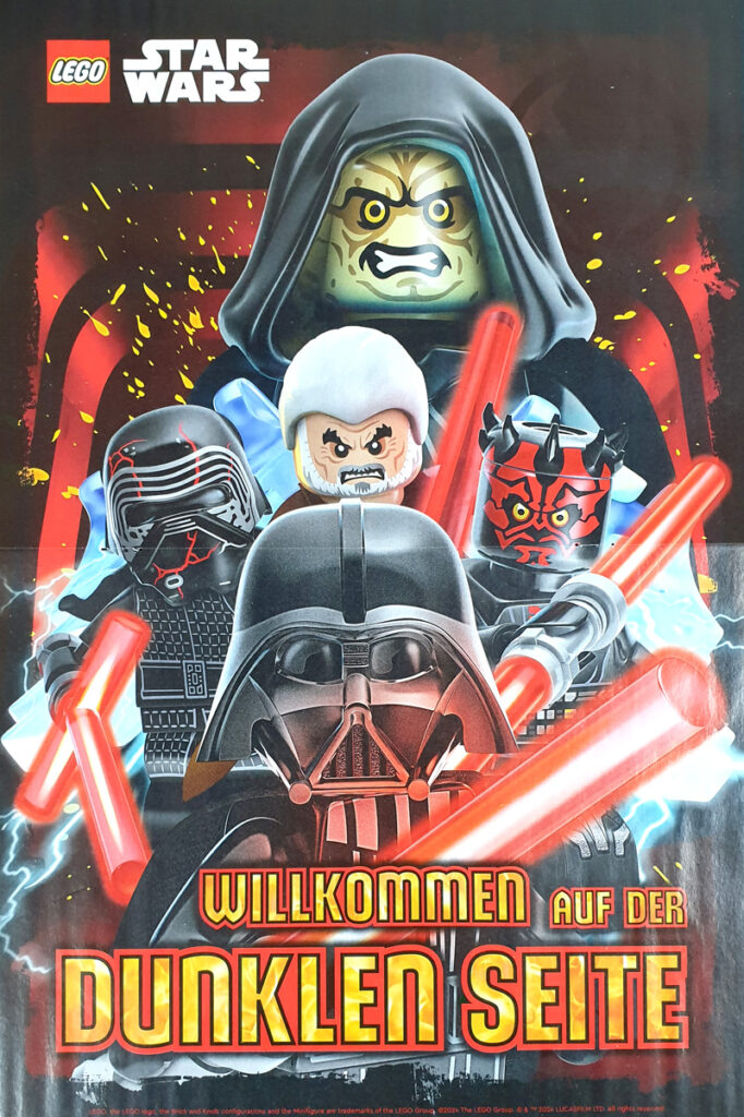 LEGO Star Wars Magazin 107 Doppelposter Dunkle Seite