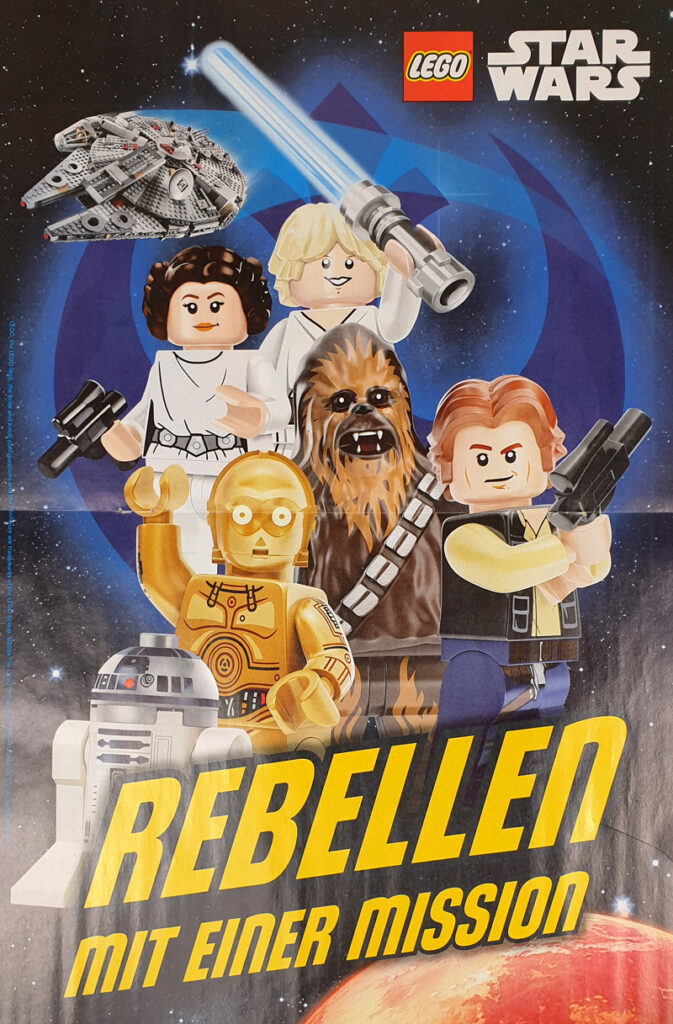 LEGO Star Wars Magazin 107 Doppelposter Rebellen