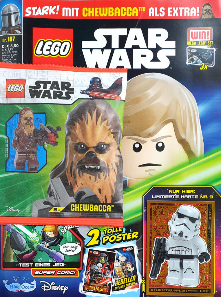 LEGO Star Wars Magazin 107 Heft komplett