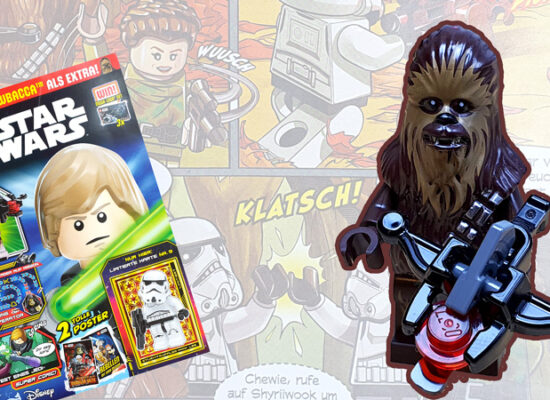 LEGO Star Wars Magazin Nr. 107/2024 mit Chewbacca Minifigur
