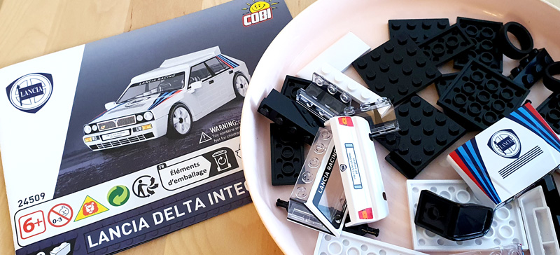 COBi Lancia 24509 delta HF Integrale Aufbau