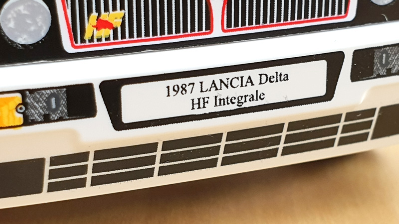 COBI Lancia 24509 delta HF Integrale Detail Print