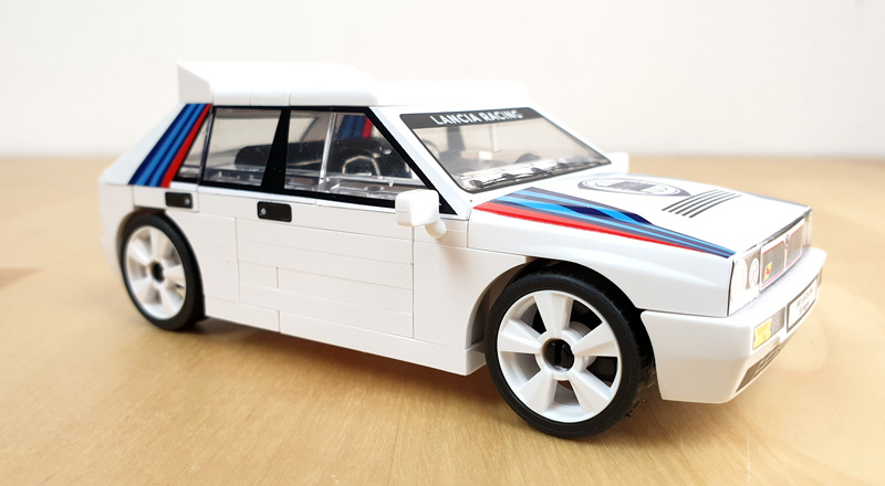 COBI Lancia 24509 delta HF Integrale Seitenansicht
