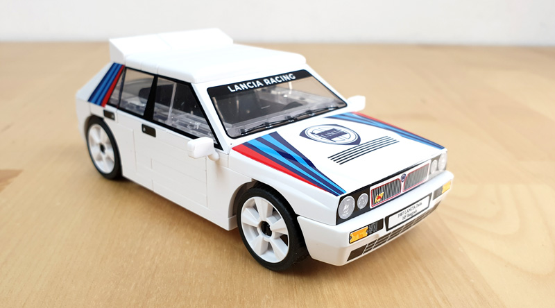 COBI Lancia 24509 delta HF Integrale Seitenansicht