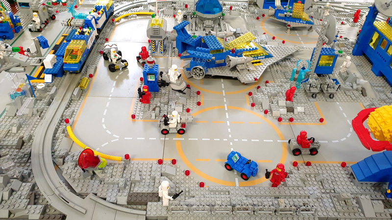 Hamburger Brick Börse 2024 Eindrücke LEGO Space MOC