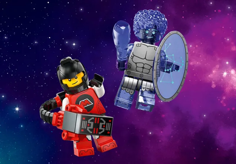 LEGO Minifiguren Serie 26 Weltraum 71046 Orion und M:Tron Power Mech