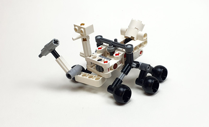 LEGO NASA Mars Rover Perseverance 30682 aufgebaut