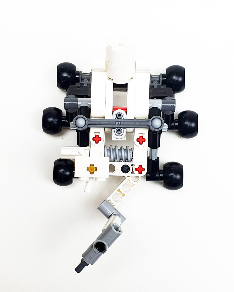 LEGO NASA Mars Rover Perseverance 30682 aufgebaut