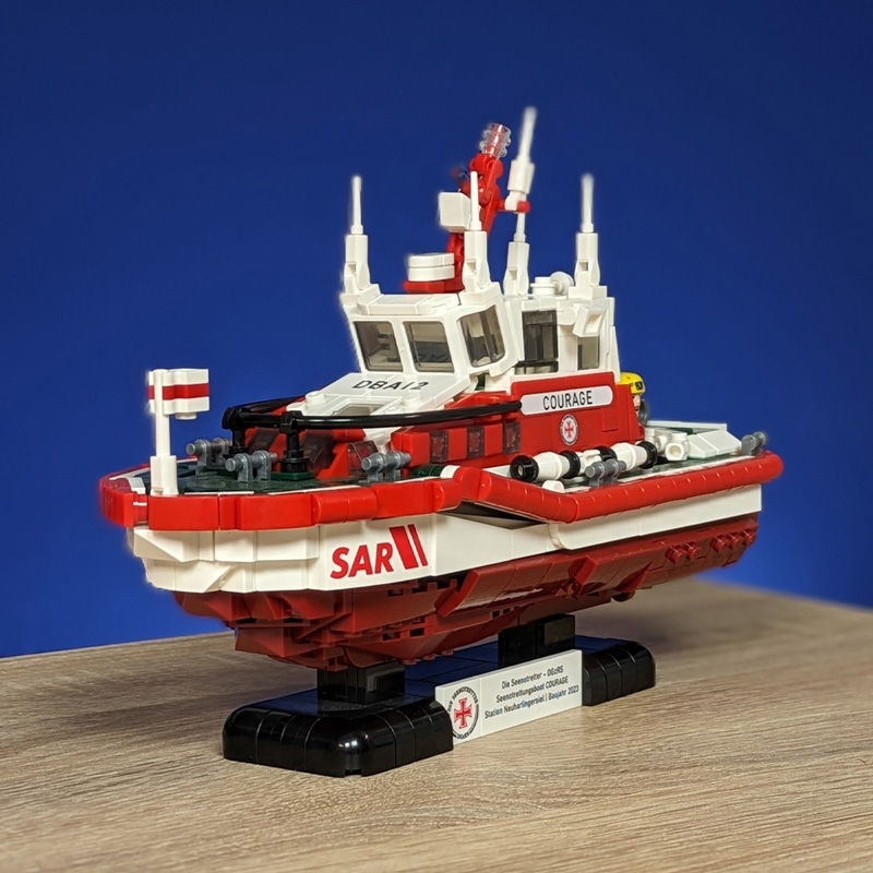 BlueBrixx Seenotrettungsboot 107232 Set