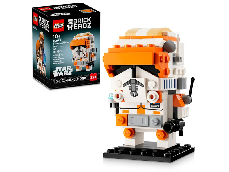 LEGO Star Wars 40675 Brickheadz Klon Commander Cody Box Set