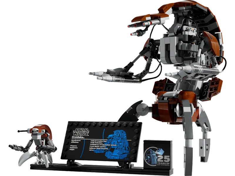 LEGO Star Wars Droideka 75381 Set komplett