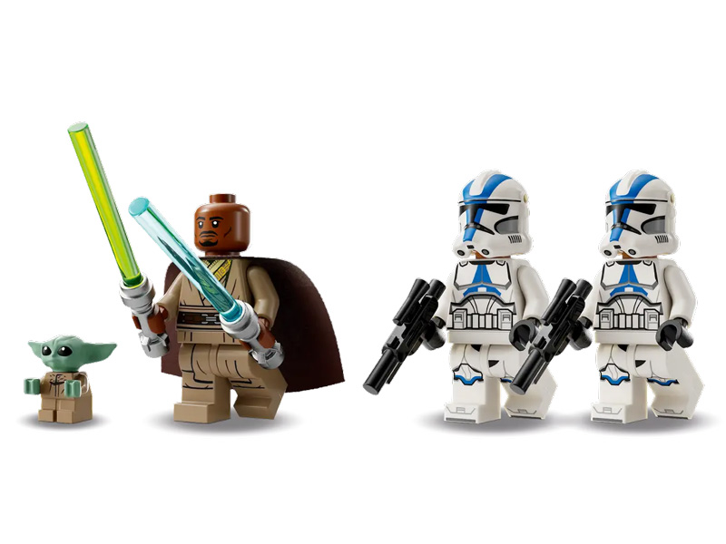 LEGO Star Wars 75378 Flucht mit dem Barc Speeder Minifiguren