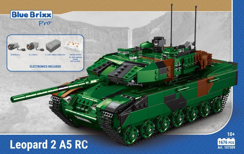 BlueBrixx Leopard 2 ferngesteuert 107309