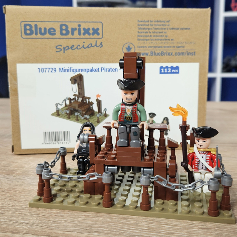 BlueBrixx Piraten Minifiguren Henker 107729