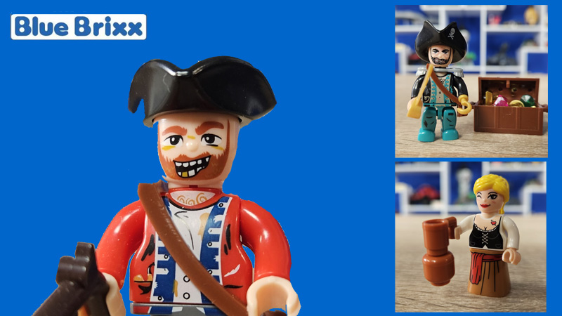 BlueBrixx Minifiguren Piraten erhältlich Titel
