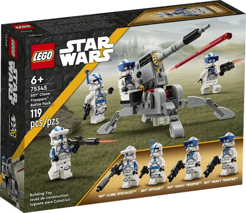 LEGO Star Wars Clone Trooper Battlepack 75345 Box