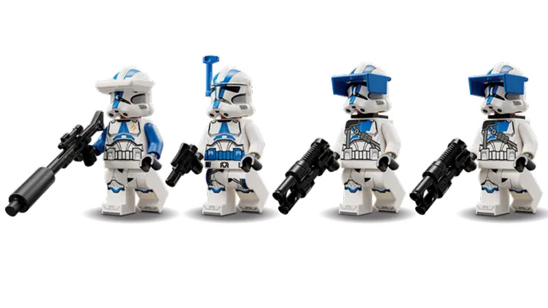 LEGO Star Wars Clone Trooper Battlepack 75345 Minifiguren
