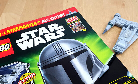 LEGO Star Wars Magazin Nr. 108/2024 mit Mandalorianischem N-1 Starfighter LEGO Star Wars Magazin 108 Titel