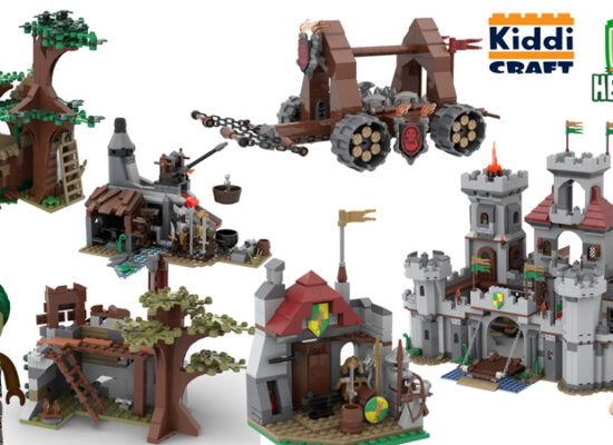 KiddiCraft Mittelalter-, Ritter- und Fantasy-Sets angekündigt: Alle Details zur Herocraft-Serie