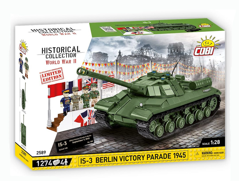 COBI 2589 Limited Edition IS 3 Berlin Victory Parade Box Front