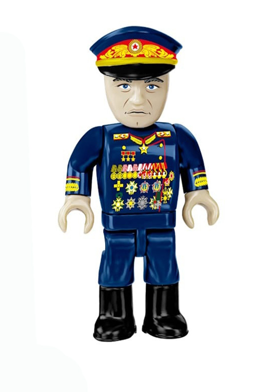 COBI 2589 Limited Edition IS 3 Berlin Victory Parade Minifigur Georgi Schukow Sowjetunion