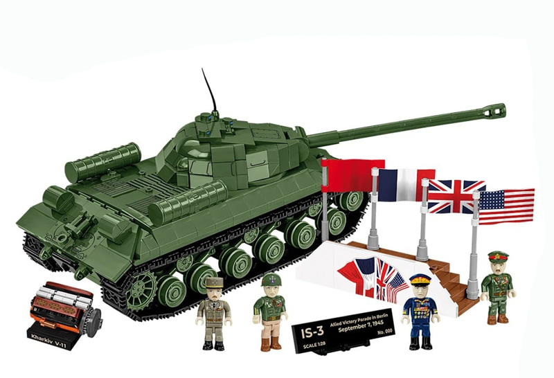 COBI 2589 Limited Edition IS 3 Berlin Victory Parade Set komplett