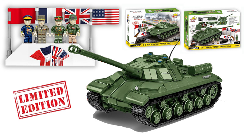 COBI 2589 Limited Edition IS 3 Berlin Victory Parade Titel