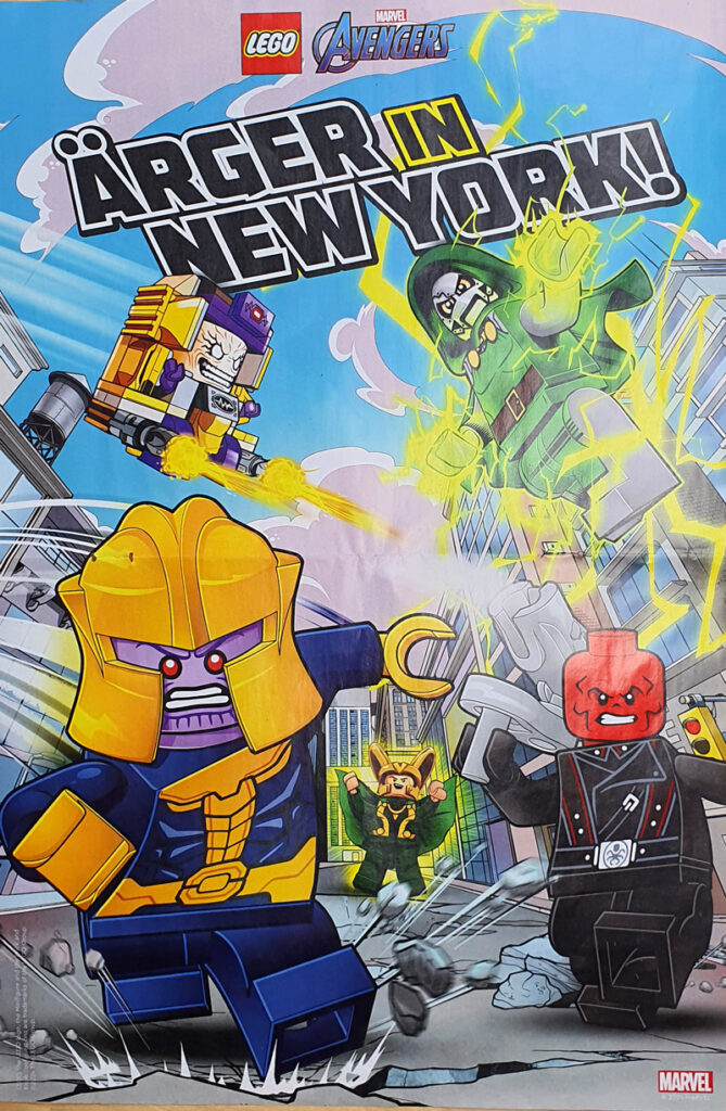 Lego Marvel Avengers Magazin 23 Poster