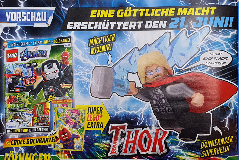 Lego Marvel Avengers Magazin 23 Vorschau