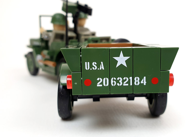 COBI 2297 Willys Mb & Trailer Jeep Print