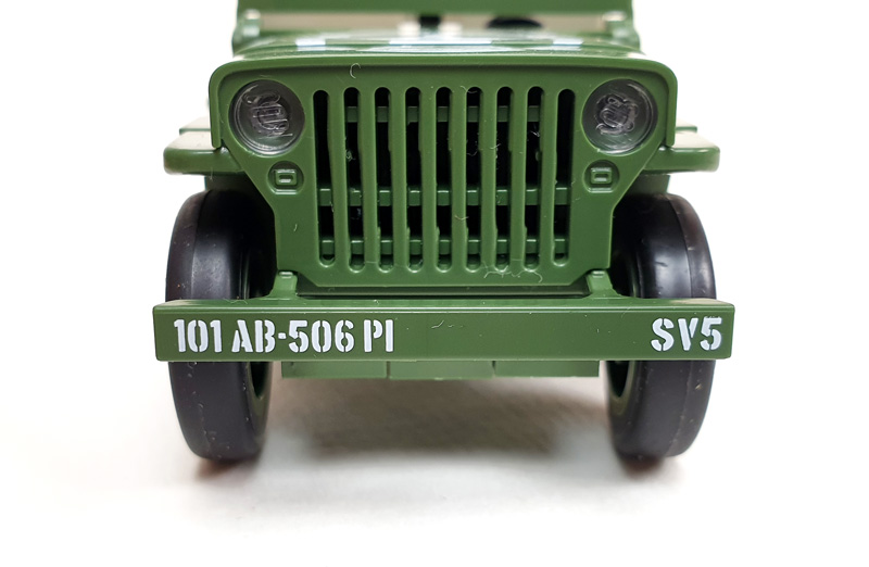 COBI 2297 Willys Mb & Trailer Jeep Frontansicht
