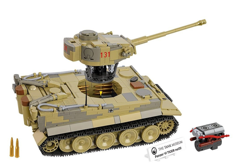 COBI 2588 Panzerkampfwagen VI Tiger 131 Set komplett
