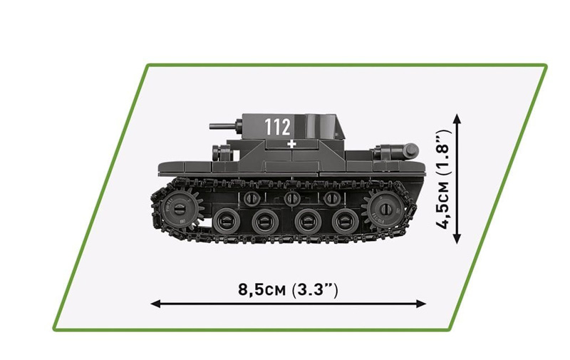 COBI 2740 Dreierset Panzer I Ausf A