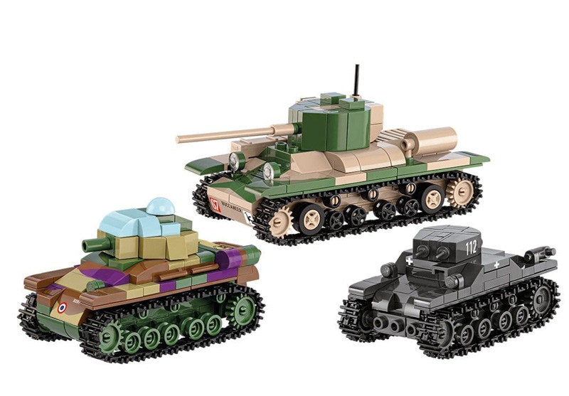 COBI 2740 Dreierset Panzer Set komplett