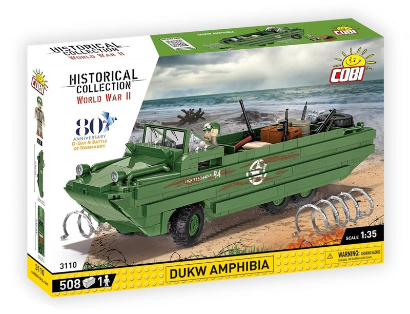 COBI 3110 DUKW Amphibia Box Front