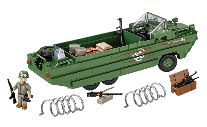 COBI 3110 DUKW Amphibia Set komplett Rückseite