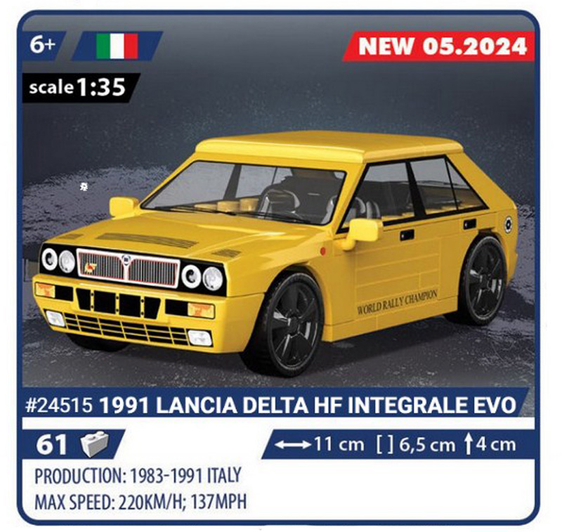 COBI 1991 Lancia Delta HF Integrale EVO 24515