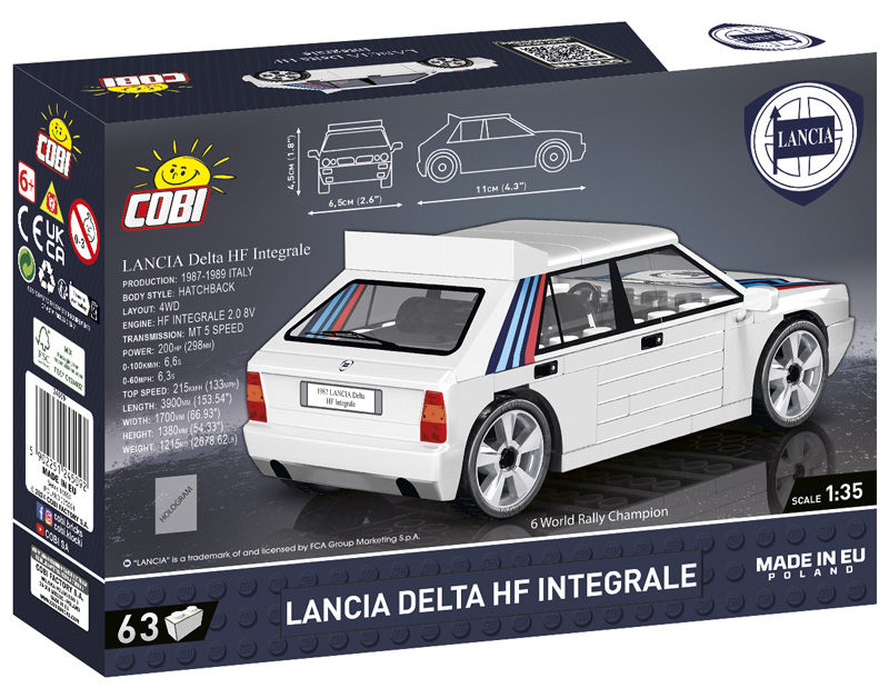 24509 COBI Lancia Box Back