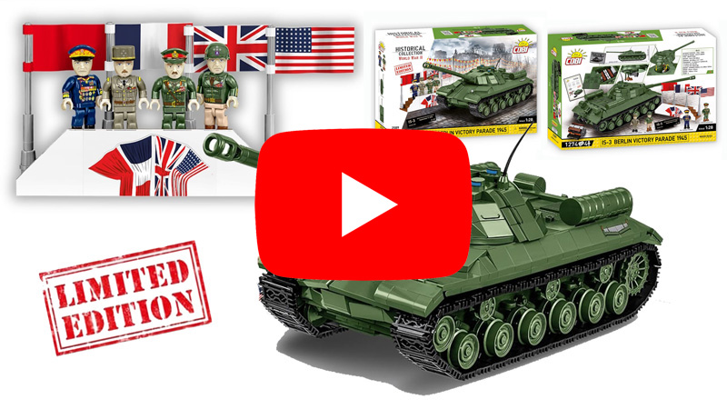 COBI 2589 Limited Edition IS 3 Berlin Victory Parade alös Video schauen