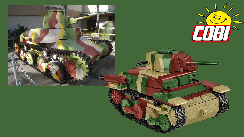 COBI 3115 Ha-Go Panzer Neuheit Titel