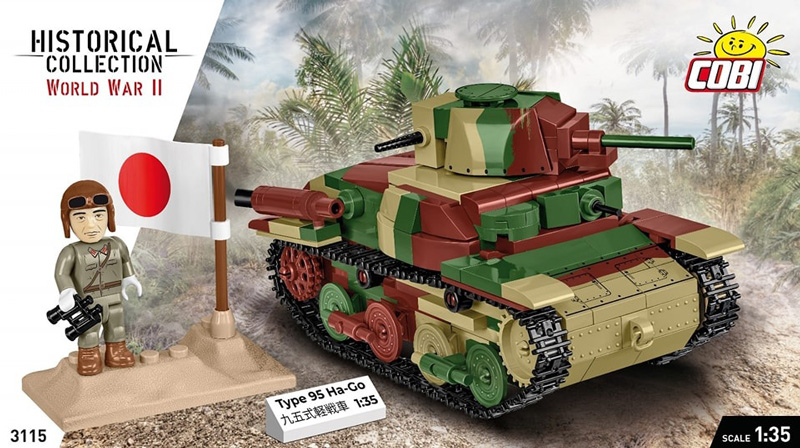 COBI 3115 Ha-Go Panzer Neuheit