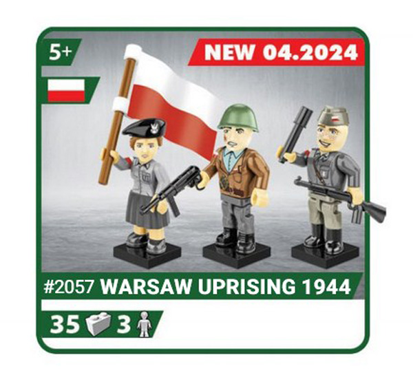 COBI 2057 Soldatenpack Warsaw Uprising