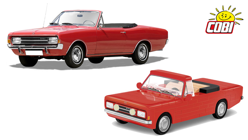 COBI Opel Rekord C 1700L Cabriolet 24599 Titel