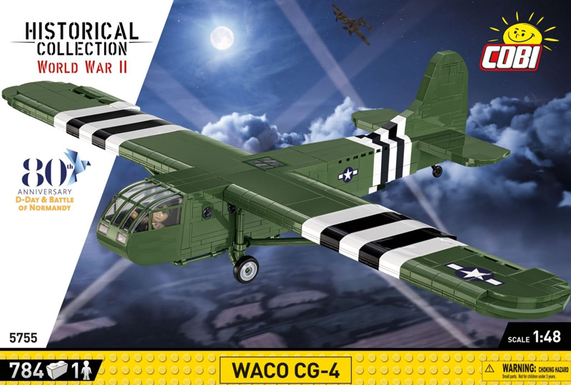 COBI Neuheiten zweites Halbjahr 2024 Waco CG-4 Box Front